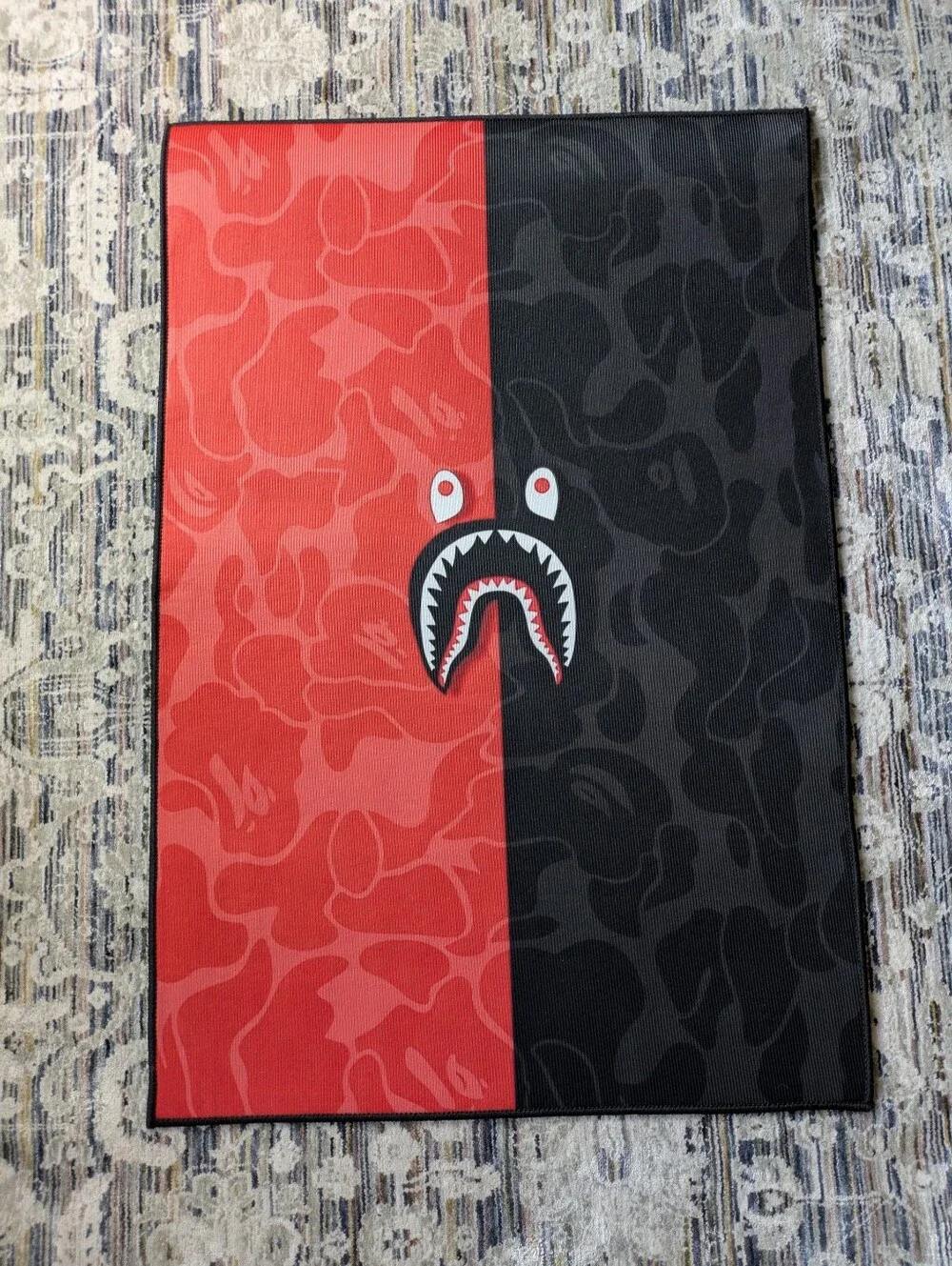 BAPE Inspired Shark Rug / Floor Mat 23.5